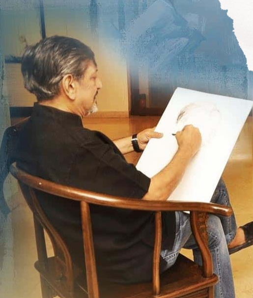 Amol_Palekar_Sketching