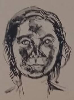 Binodini Preparatory Sketch by Ramkinker Baij