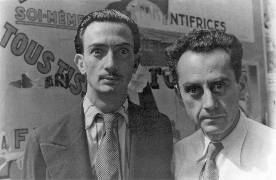 Salvador Dali and Man Ray