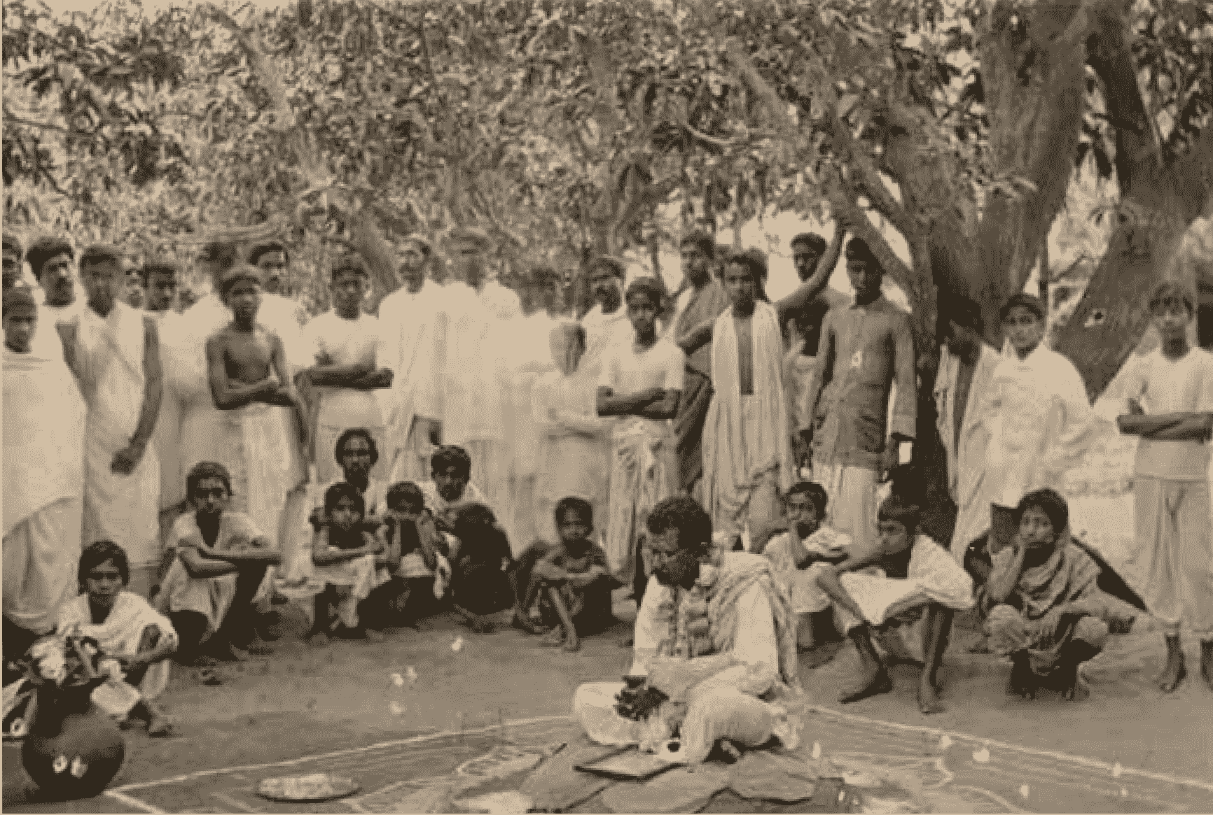 Early days in Santiniketan’s cultural life