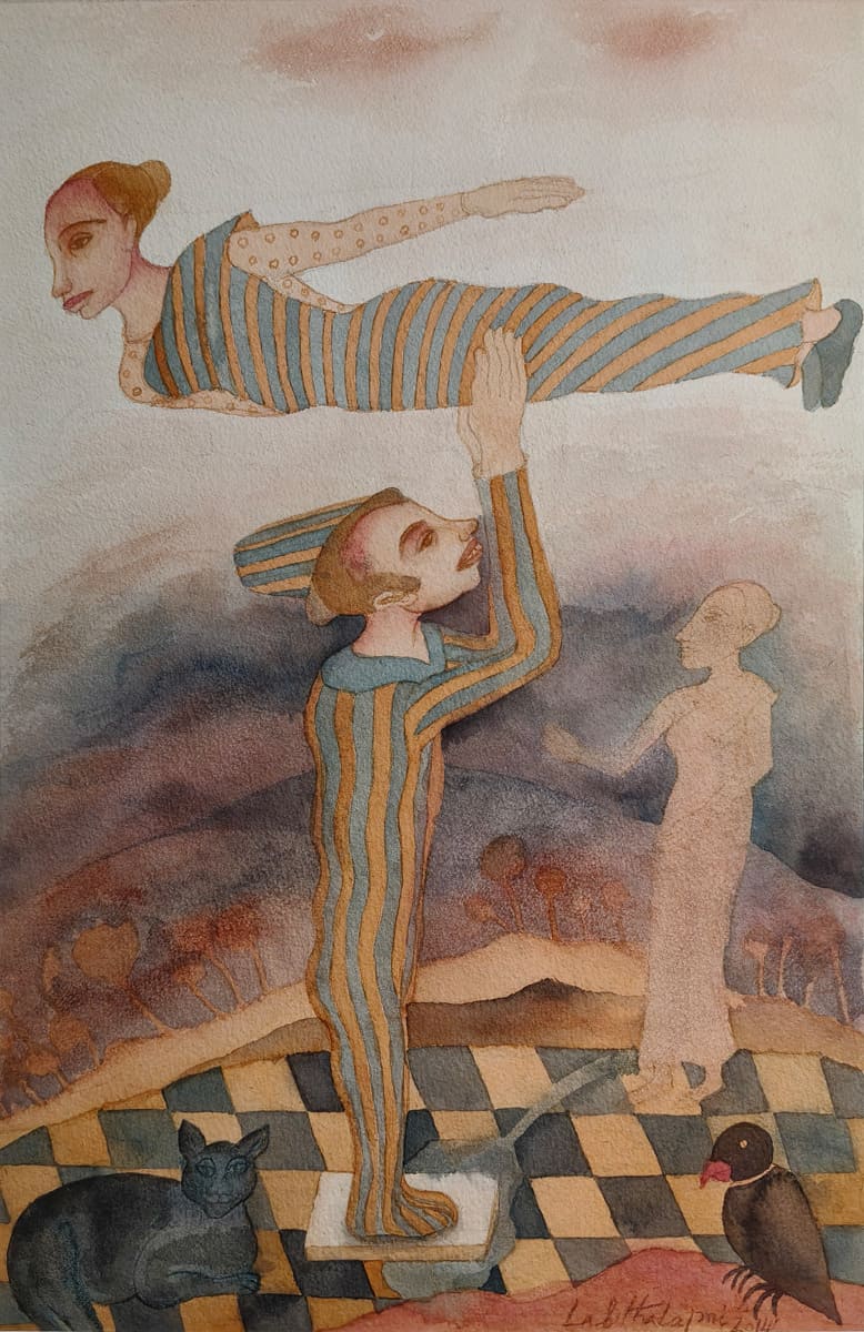 Lalitha Lajmi Watercolour 2014