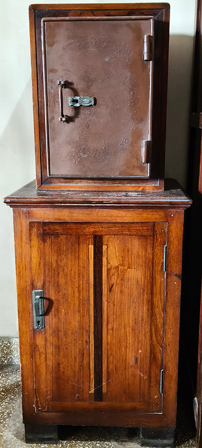 Mangaldas Estate Art Deco Hardwood Cabinet with Integrated Strongbox