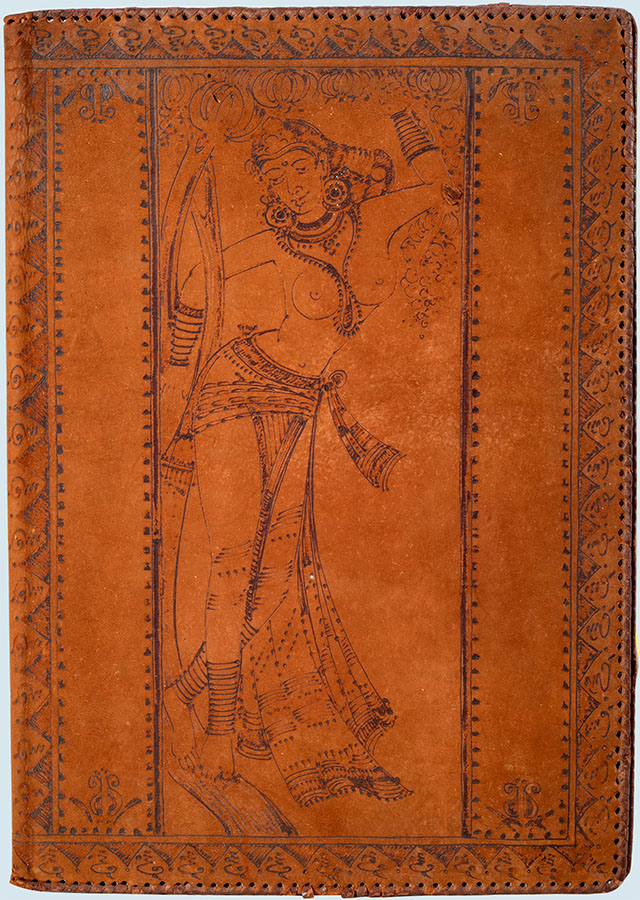 Rani Chanda Ink Leather Santiniketan