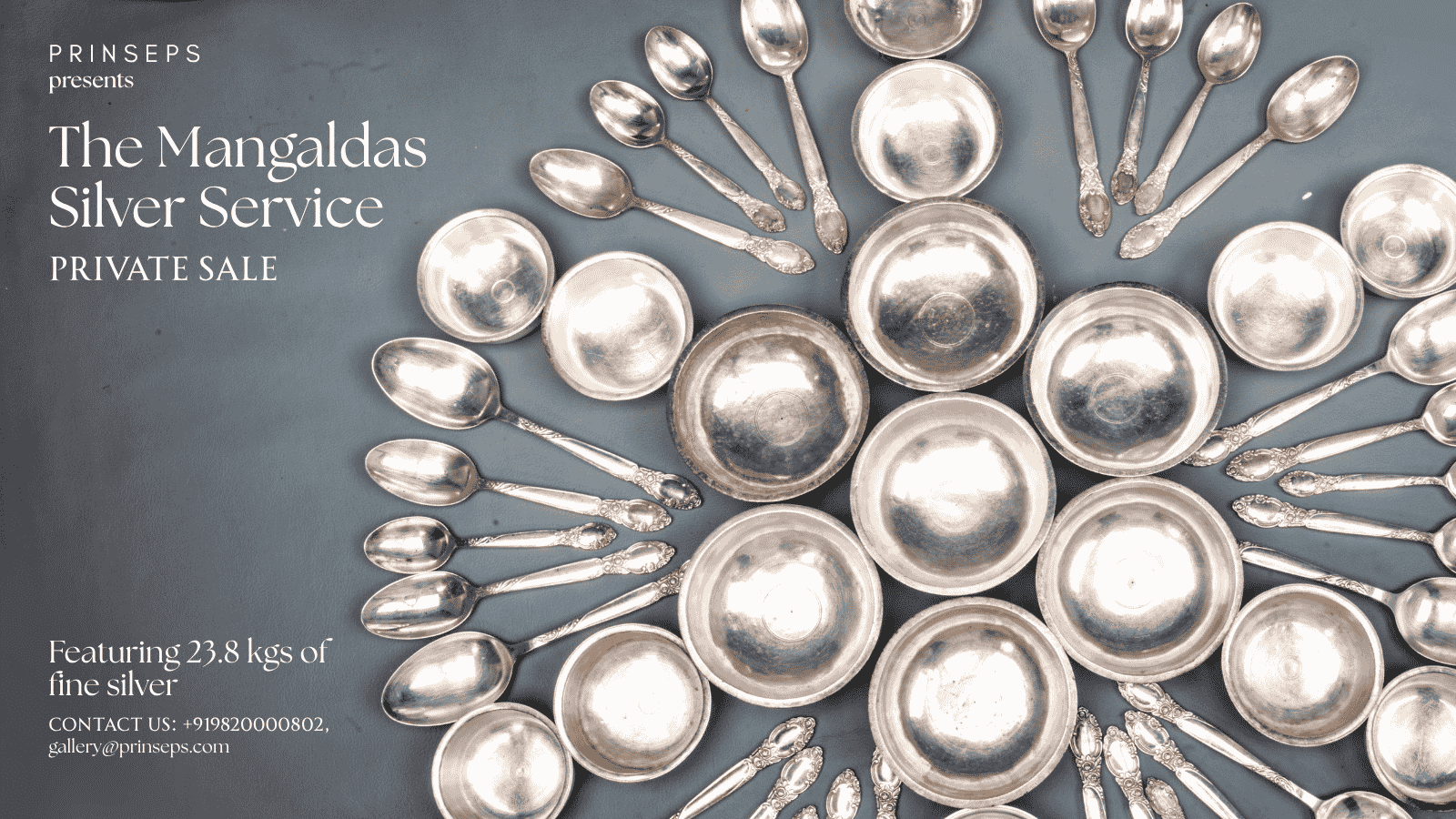 Mangaldas Silver Service