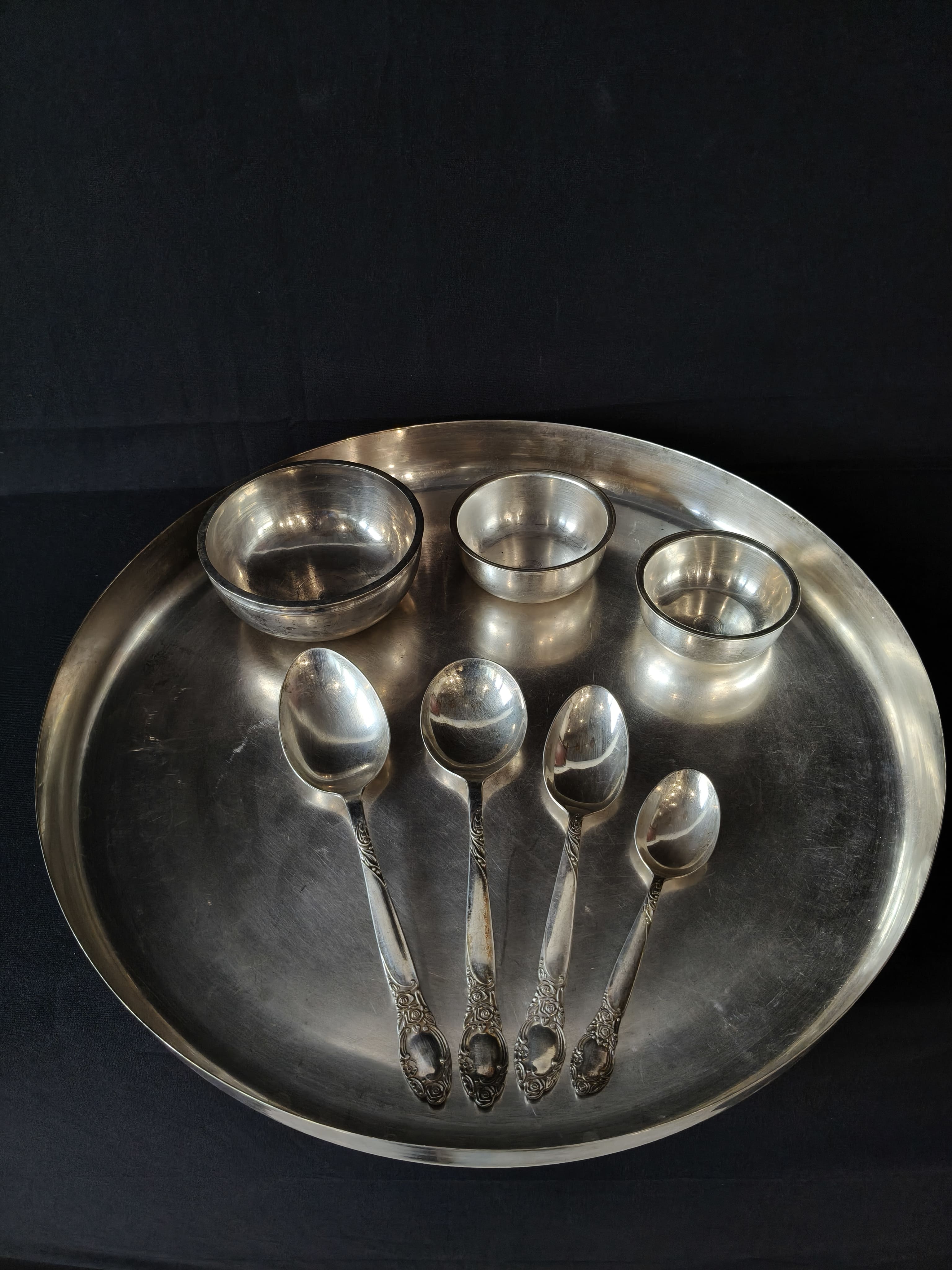 Silverware Mangaldas Nathubhai Private Sale 