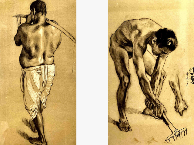 Study for The Foolish Man Who Removed the Mountains
