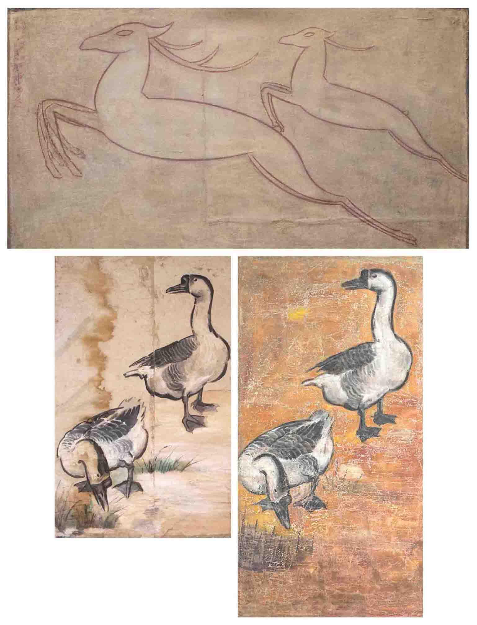 Xu Beihong Ju Peon Artworks